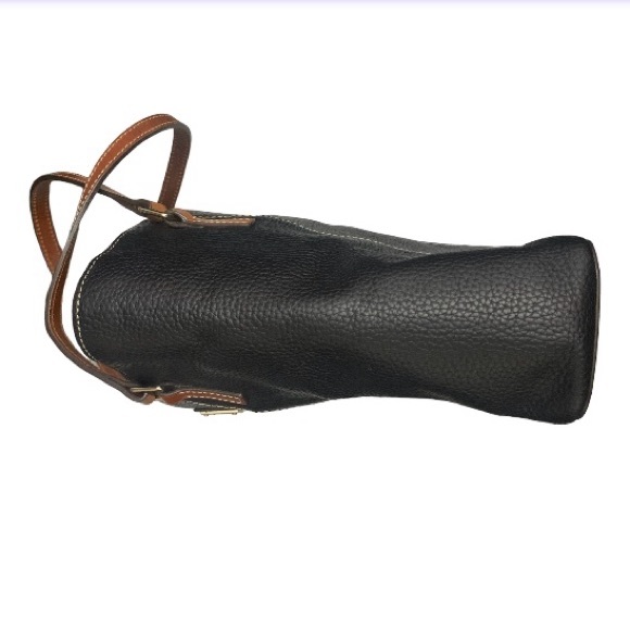 Dooney & Bourke Black Pebbled Leather Lexington Tote Bag - Picture 3 of 15